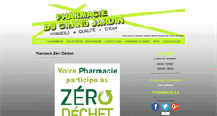 Desktop Screenshot of pharmaciedugrandjardin.com